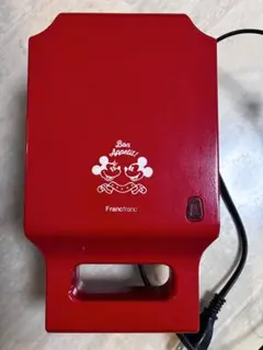 Francfranc ディズニー プレスサンドメーカー レッドのサムネイル