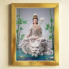 開運絵画 龍神様 天界の風景 金龍 白龍 天使 浄化 運気上昇 - メルカリ