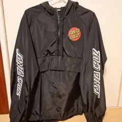 SANTA CRUZ ブラック ハーフジップパーカーのサムネイル
