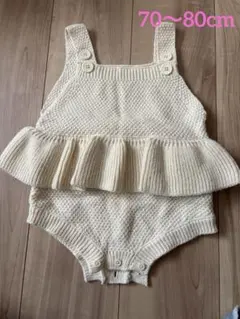 ニットロンパース　70〜80cm