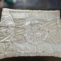 うさぎ刺繍クリーム色ベビー布団