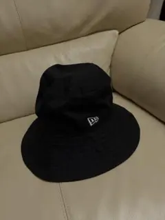 New Era ブラック バケットハット L/XL