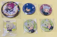 あんスタ　乱凪砂 巴日和 七種茨 漣ジュン　ナンジャタウン 缶バッジ　チャーム