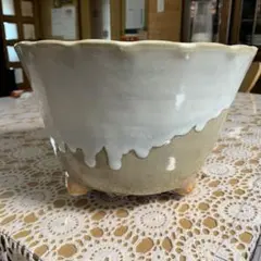 瓶懸 火鉢　井上春峰 作 茶道具　土風炉（美品)フトン付き 瓶懸 火鉢 井上春峰 作 茶道具 土風炉（美品)フトン付き - メルカリ