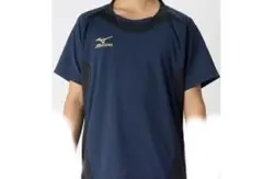 MIZUNO ドライ Tシャツ ネイビー M