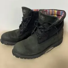 ティンバーランド　ロールトップブーツ　ブラック