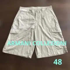 ARMANI COLLEZIONI メンズ カーゴショートパンツ ベージュ 48のサムネイル