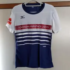 [新品]　横浜マラソン2015　Tシャツ　XSのサムネイル