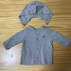 babyGAP フード付カーディガン　ブラナンベア　3〜6month 60センチ