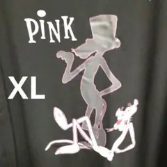 【新品】ピンクパンサー ロングスリーブTシャツ ブラック