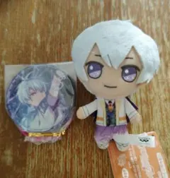 逢坂壮五 きらどるぬいぐるみ＆缶バッジセット　アイドリッシュセブン