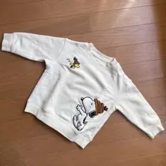 ピーナッツ　スヌーピー　裏起毛　長袖