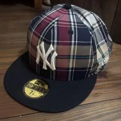 NEW ERA/ニューエラ キャップ タータンチェック - メルカリ