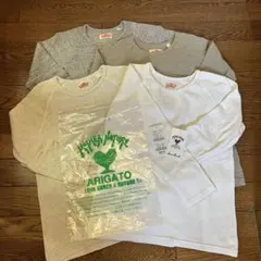 ハリウッドランチマーケット　長袖　Tシャツサイズ5 OATMEAL