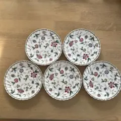ナチュラルシーン ケーキ皿 5枚セット直径約16.5㎝