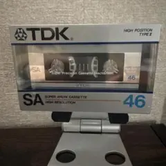 TDK SA 46分 カセットテープ ハイポジション
