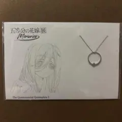 五等分の花嫁展　中野三玖　ネックレスリング