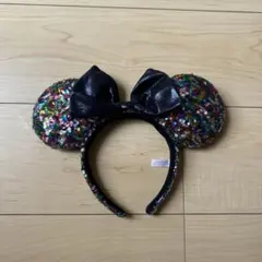 ミニーマウス スパンコールカチューシャ