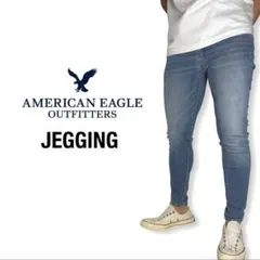 アメリカンイーグル｜インディゴブルージェギングus６ショート スキニーデニム