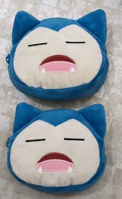 2個セット　ポケットモンスター　カビゴン　　ポーチ