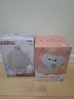 ベイマックス　フィギュア　ソフビ　きゅむころ・貯金箱