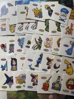 ポケモン シール まとめ売り 激レア 初期 キラキラ ポケモンシール まとめ売り DXシール