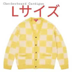 Supreme Checkerboard Cardigan　Yellow Lのサムネイル