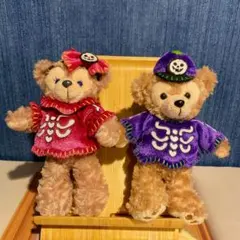 ダッフィー シェリーメイ 2013年 ハロウィン ぬいぐるみバッジ