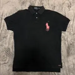 希少 90s ポロバイラルフローレン 短丈 ビッグポ二ー ポロシャツ swag