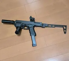 東京マルイ　タボール21　サイレンサー　カスタム　電動ガンボーイズ改修品　10禁 東京マルイ タボール21 サイレンサー カスタム 電動ガンボーイズ改修品
