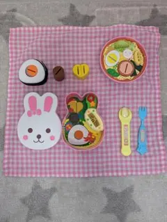 メルちゃん　ウサギ型ランチボックス&らーめん