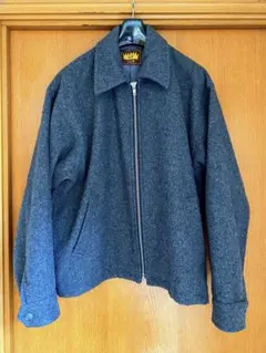 メルトン ブルゾン コート メンズ