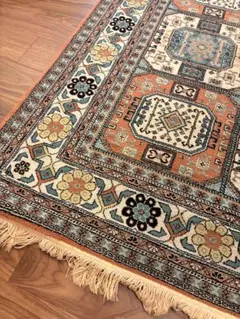 トルコ製 オリエンタル絨毯 カザック柄 172×237アンティーク調 ペルシャ風のサムネイル