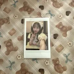 松本かれん オンライン特典会チェキ