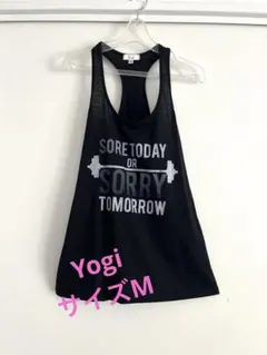 Yogi ヨギー　トップス フィットネス スポーツ　ヨガ　ボディメイク
