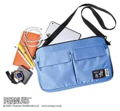★新品★PCケースにもなる2wayPEANUTS スヌーピー ショルダーバッグ
