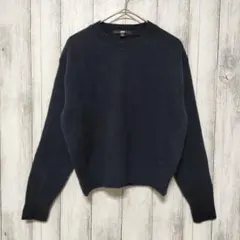 ユニクロ UNIQLO　(M)　プレミアムラム クルーネックセーター