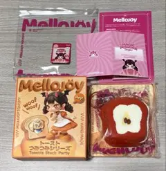 Mellojoy メロジョイ スクイーズ つみつみトースト ベルベットりんご