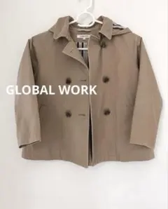 GLOBALWORKグローバルワークキッズトレンチコート子ども用アウター春110