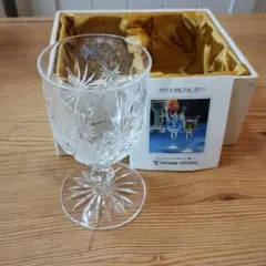 カガミクリスタル　クリスタルグラス　ペアガラス　HOYA 　ヴィンテージ品
