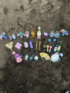 【Disney】キャラクターグッズ ストラップセット