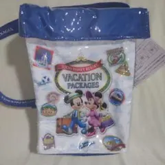 新品・タグ付き☆バケーションパッケージ　ポップコーン ケース☆ディズニーランド