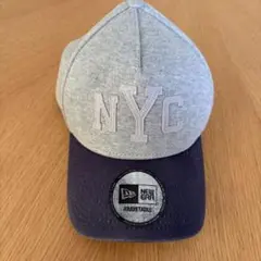 New Era NYC キャップ グレー ネイビー