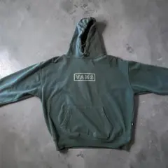 タイムセール！！VANS sk8 プルオーバーパーカー グリーン Mサイズのサムネイル