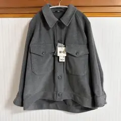 ★完売品・未使用★ UNIQLO C オーバーサイズジャケット グレー Lサイズ
