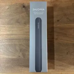 SALONIA SMOOTH SHINE ヘアアイロン ブラック 24mm