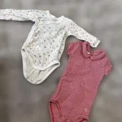 ベビー肌着セット 花柄・ストライプ