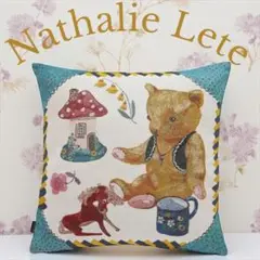 ナタリーレテ　Cushion cover クッションカバー　クマ　B