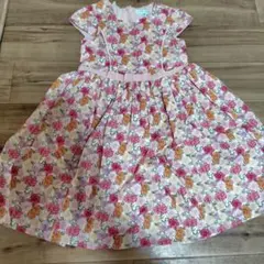 TOCCA 花柄 半袖ワンピース 110