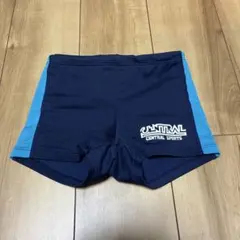CENTRAL SPORTS 男の子用水着 ネイビー/ブルー　Sサイズ